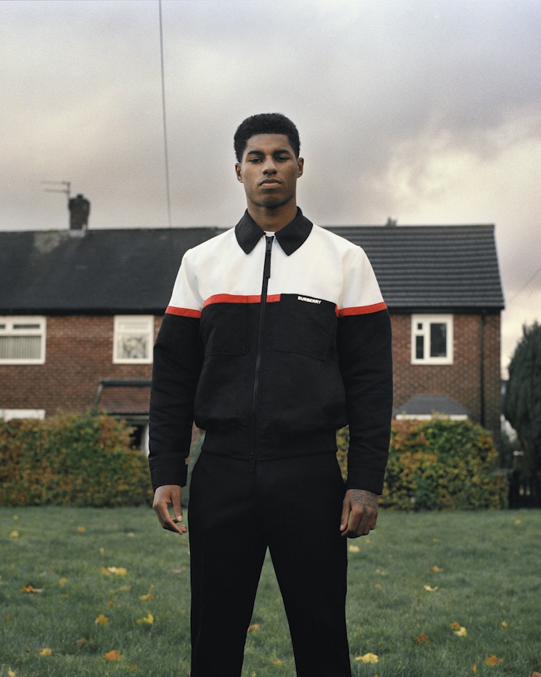 Marcus Rashford Burberry Fashion youth project